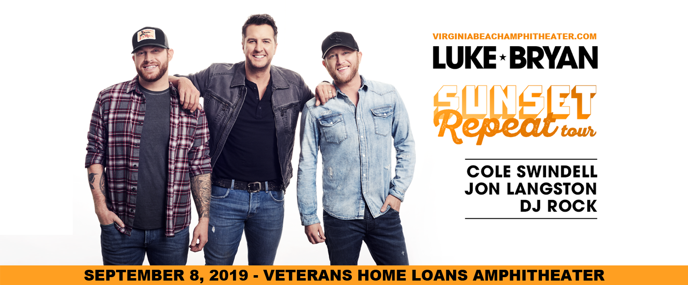 Luke Bryan, Cole Swindell & Jon Langston.