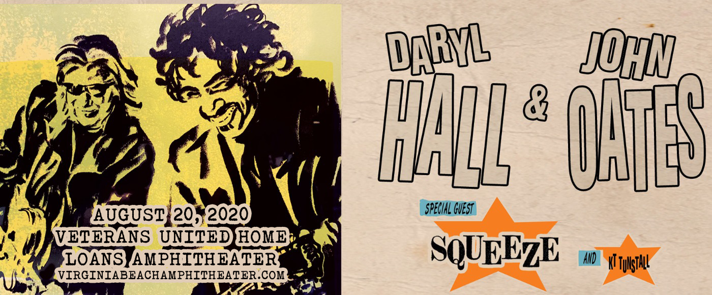 Hall and Oates, KT Tunstall & Squeeze