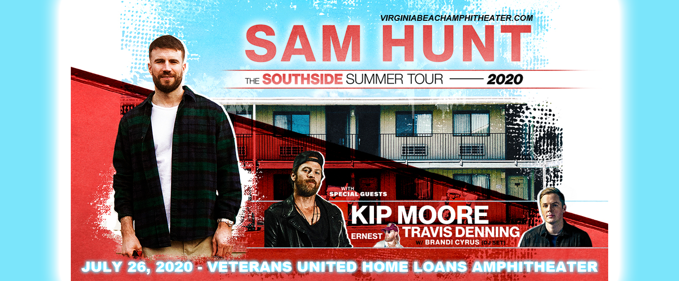 Sam Hunt, Kip Moore & Travis Denning [CANCELLED]