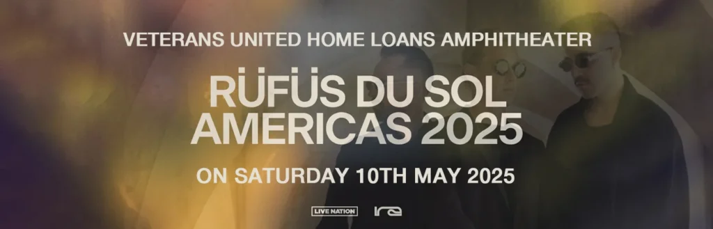 Rufus Du Sol at Veterans United Home Loans Amphitheater